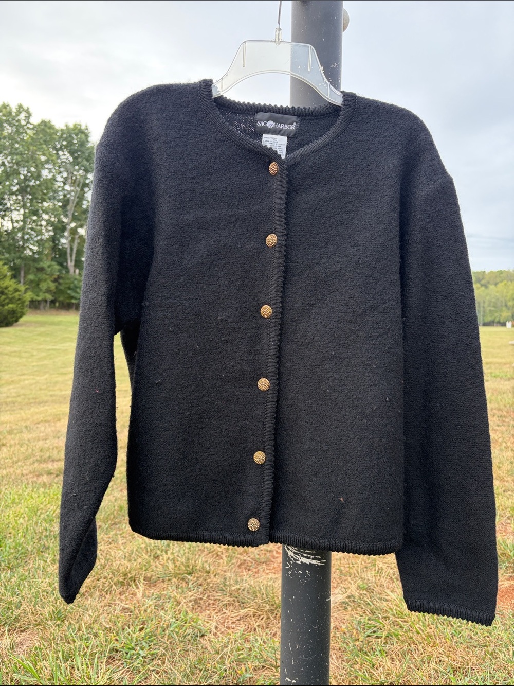 VINTAGE 100% wool Sag Harbor sweater